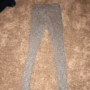 GREY HIGH WASITED LEGGINGS